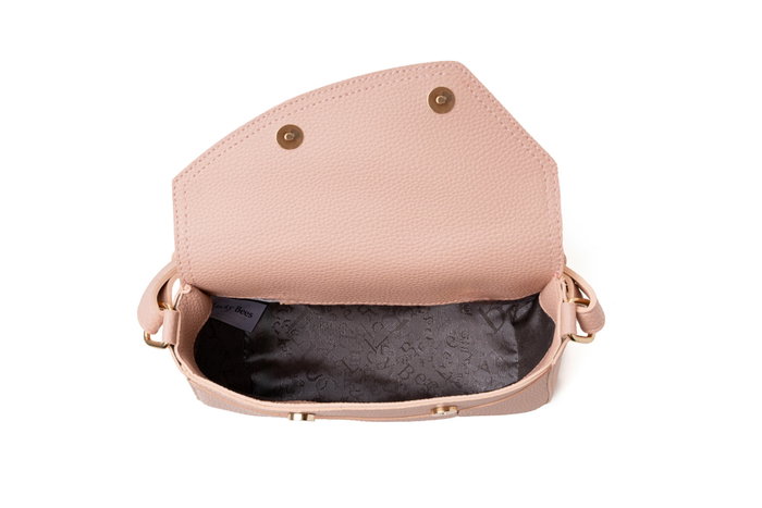 Lucky Bees Bolso de Hombro en Color Powder Lucky Bees Bolso de Hombro en Color Powder